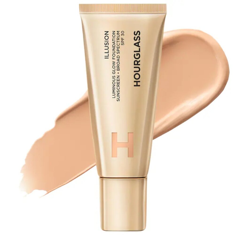 BNIB ✅ HOURGLASS #6 Illusion Luminous Glow Foundation SPF 30 ✨ BNIB